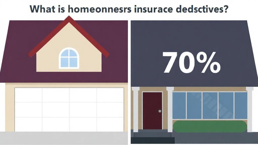 What is homeowners insurance deductible?. Flat-dollar vs. percentage deductibles (example) What is homeowners insurance deductible?. Flat-dollar vs. percentage deductibles (example)